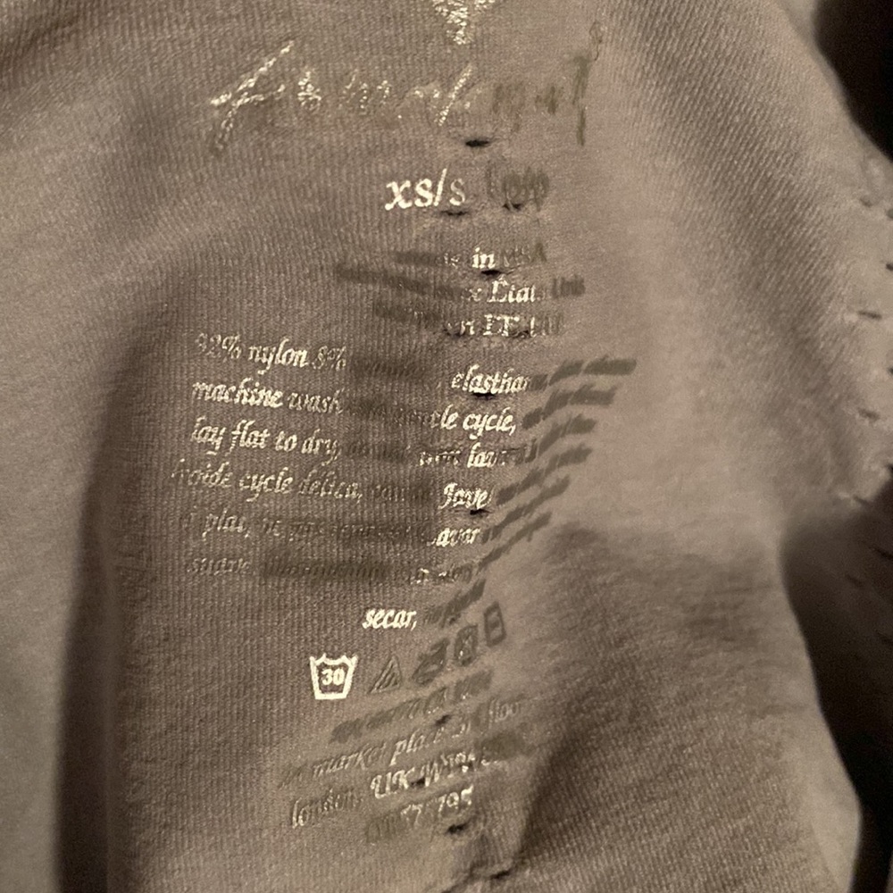 Free People Good Karma Long Sleeve Runsie XS/S NWOT - Picture 11 of 11